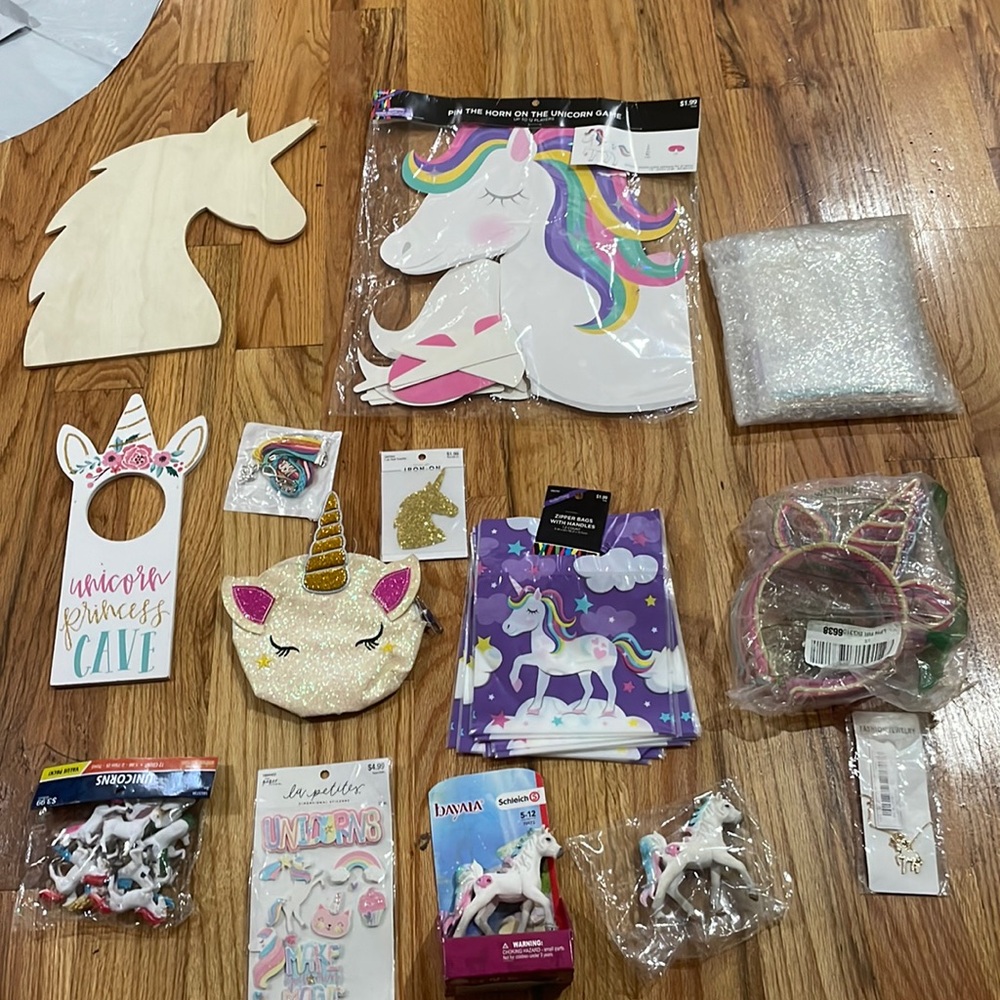 NEW Unicorn themed Bundle for Party or Decor